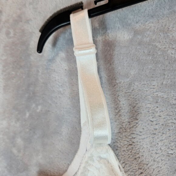 NWT Bali Womens Bra 40C Underwire Lace Full-Coverage White Natural Shaping - Picture 6 of 10